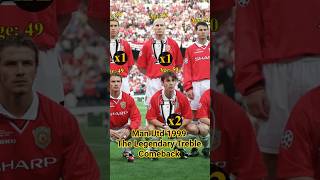 Man Utd 2-1 Bayern Munich Ucl Final 199899 The Legendary Treble Comeback