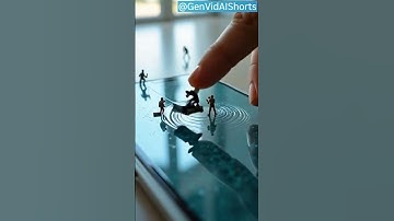 Mini Workers Clean Your Phone Screen Like a Pro! 📱✨ #Shorts #PixarStyle #MiniatureWorld