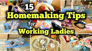 21-Smart Homemaking Tips For Working Ladies | Kitchen Tips | Make Your Homemaking Easier |WomeniaATF