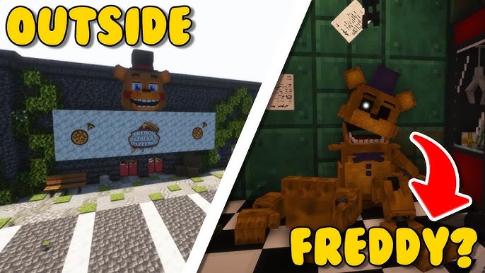 Five Nights at Freddy's Minecraft BEDROCK Map v0.1.2 - user_NULL 