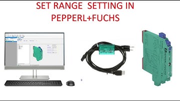 PEPPERL+FUCHS SETTING PARAMETERS 
