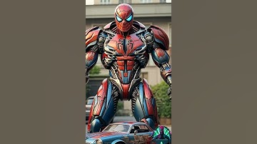 Robot Spidey 🕸️ #shorts #spiderman #ai #roblox #robot #car #marvel #viralvideo #funny #edit #fyp