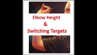 Celebrity How to play darts 8# - Elbow Height and Switching Targets. Wealth