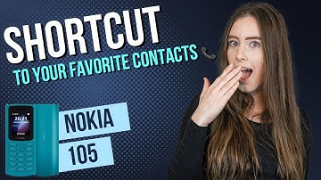 Nokia 105 - Shortcut to your favorite numbers • 📱 • 👤 • ⛔️ • Tutorial