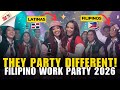 Latinas Working in the Philippines 🇵🇭 The Crazy Work Party Experience! - NEW YEAR PARTY | Sol &amp; Luna