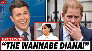 Prince Harry BREAKS DOWN After Colin Jost EXPOSES Meghan Markle on SNL Live