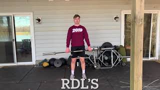 Warm-up Barbell Complex 2