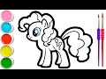 Drawing Painting Coloring Pinkie Pie For Children How To Paint Tips 174 Drawing Painting Coloring Pinkie Pie For Children How To Paint Tips 174