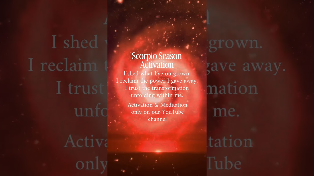 #scorpio #scorpioseason #scorpiohoroscope #scorpiotarotreading #scorpioastrology #scorpiosun