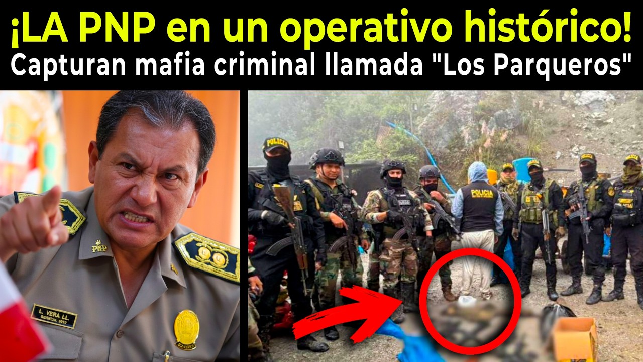 🚨¡¡GOLPE HISTÓRICO!! LA PNP CAPTURA BANDA CRIMINAL LLAMADA LOS PARQUEROS EN EL SECTOR LIBERTAD NORTE