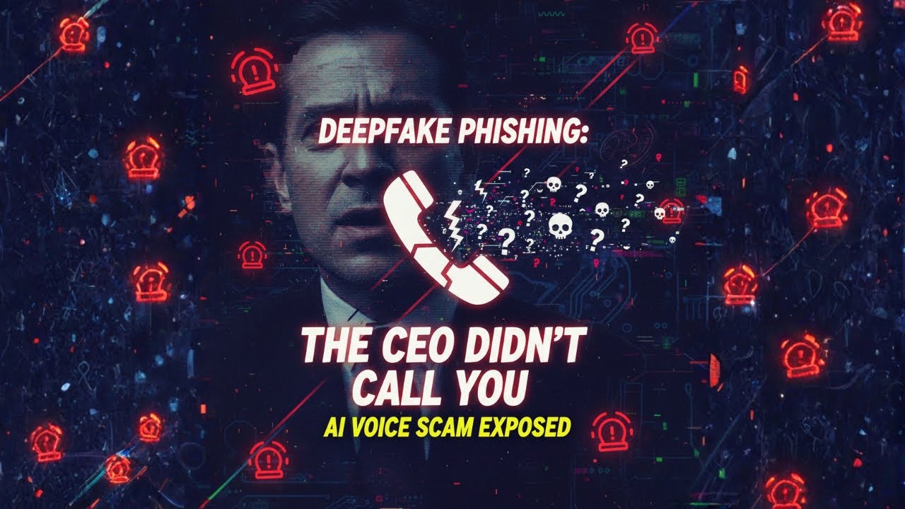 Deepfake Phishing: The CEO Didn’t Call You - YouTube