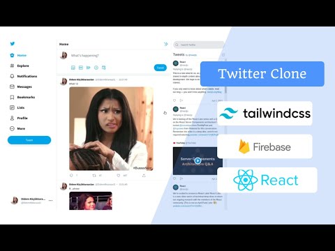 ReactJS ile Twitter