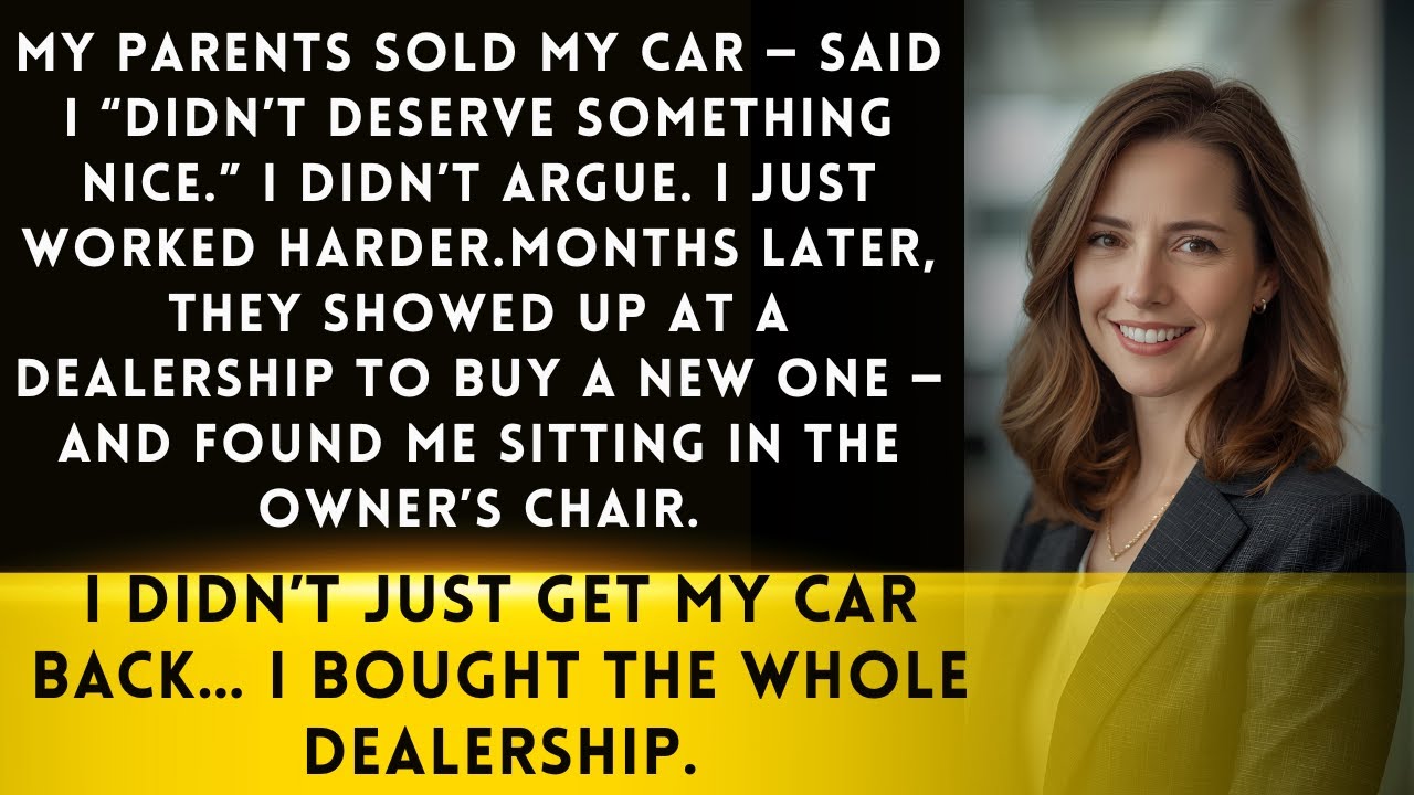 My Parents Sold My Car — I Bought The Dealership - YouTube