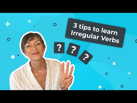 IRREGULAR VERBS in English: All you need to know ⚡