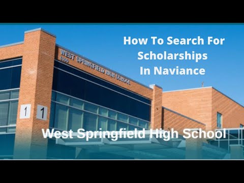 How To Search For Scholarships in Naviance 2021-2022