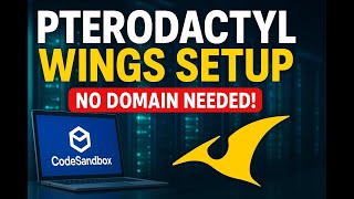 How To Setup Pterodactyl Panel Wings | No Domain Needed