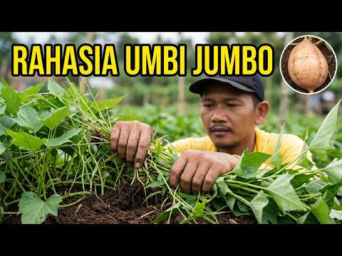 Ubi Cilembu Usia 1 Bulan Lebih: Trik Sederhana Bikin Umbi Tumbuh Jumbo