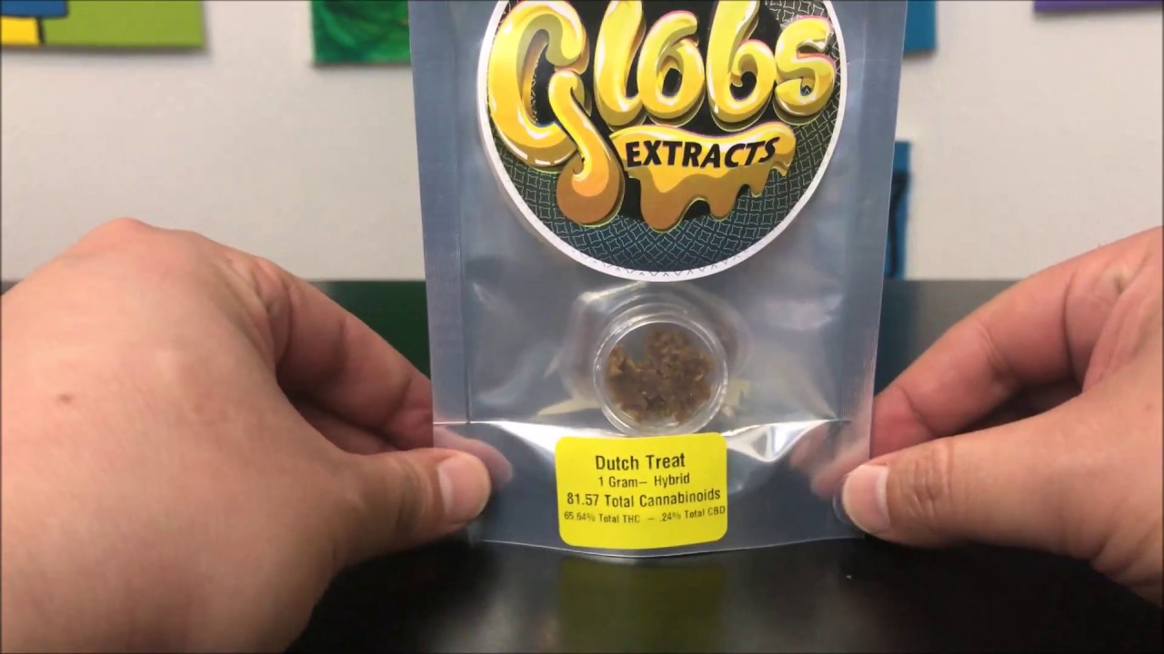 Dutch Treat Crumble By Glob Extracts Recreational cannabis Review