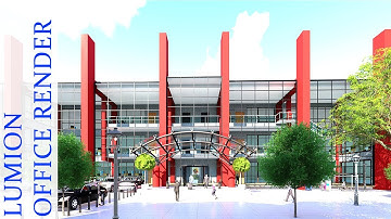 LUMION 10 Pro RENDERING | OFFICE DESIGN #shorts