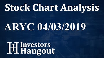 ARYC Stock Chart Analysis (Arrayit Corp.) - 04-03-2019
