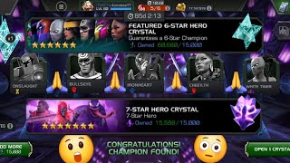 MCOC Crystal Opening!! 4x Featured 6* and NEW 7* CEO 1000000%!!! 🚨