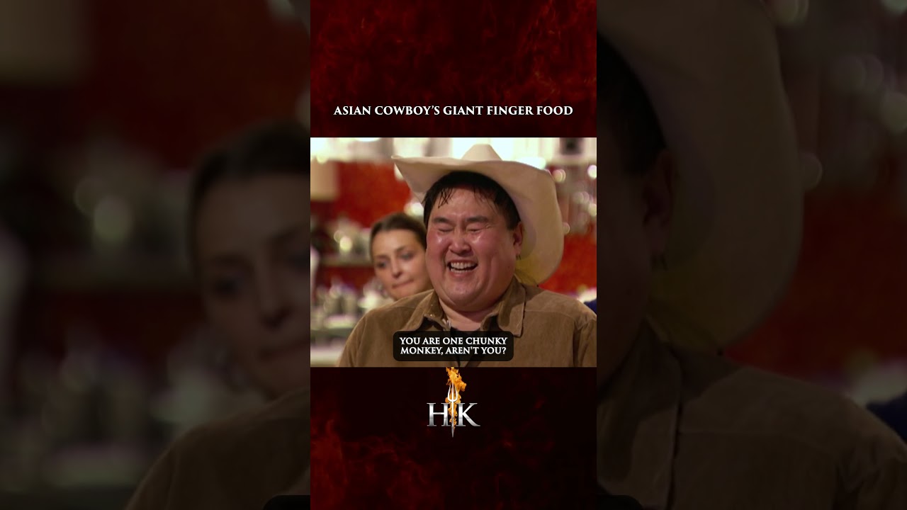 Howdy! Welcome Cowboy Aaron & his massive finger food 🤠 