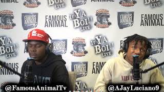 West Memphis Rapper Ajay Luciano Stops Through Memphis Previews Some Of His Latest Music