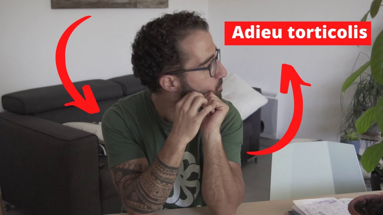 Adieu les douleur aux cervicales et les torticolis !