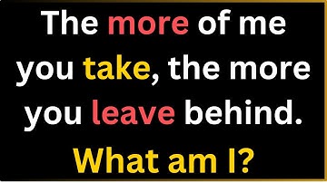 CAN YOU SOLVE THESE 25 TRICKY RIDDLES?  ONLY A GENIUS CAN PASS THIS TEST