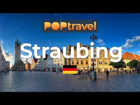 Walking in STRAUBING / Germany 🇩🇪 - 4K 60fps (UHD)