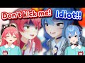 Micomet cusses and kicks each other in kindergarten  hololiveclipsenglish sub 