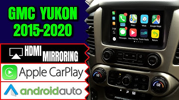GMC Yukon 2015-2019 Navigation Intellilink Video Interface, Apple CarPlay, HDMI Smartphone Mirroring