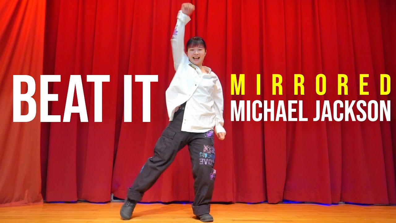 Michael Jackson 'Beat It' King of POP Dance Practice (mirrored