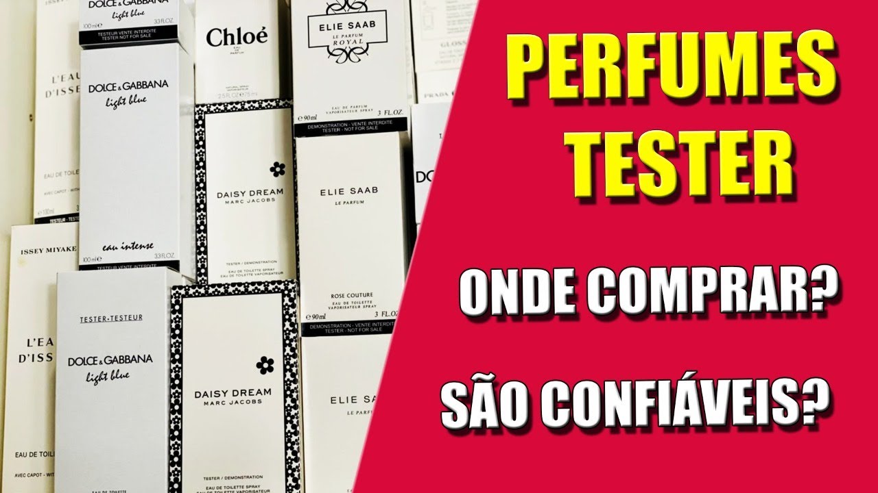 PERFUMES TESTER É confiável? Onde comprar? YouTube