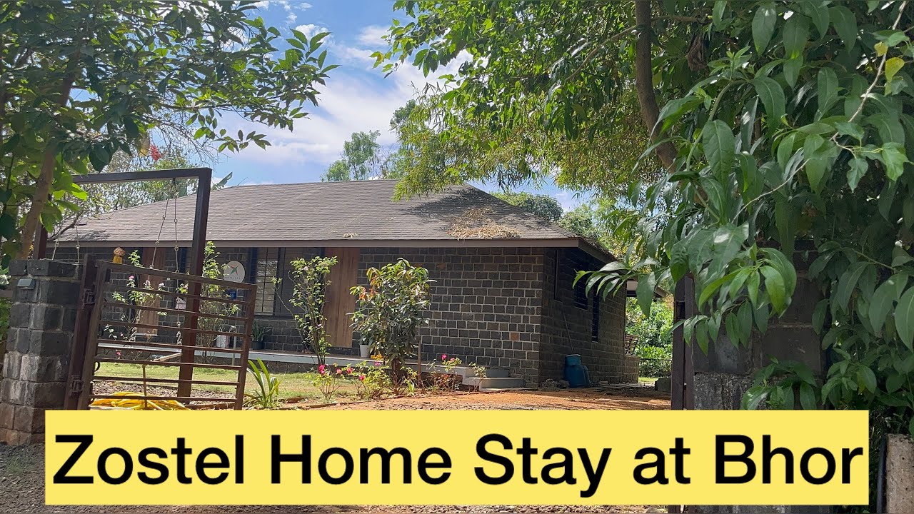 An escape from busy life at Bhor Zostel Home stay on Diwali 🪔 