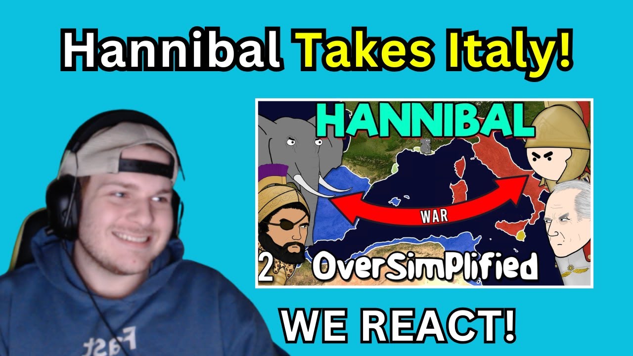 The Second Punic War - Part 2 - OverSimplified Reaction