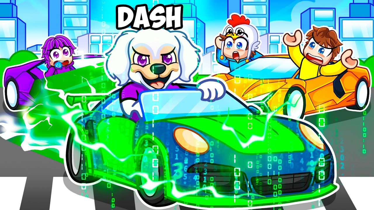 I Pretended to be a DOG Then Used HACKS in Driving Empire…