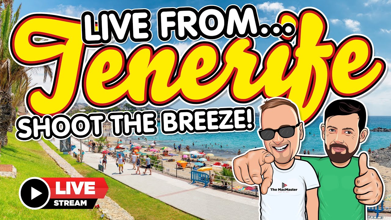 🔴 Mac ’n’ Craic Shoot The Breeze LIVE From Tenerife