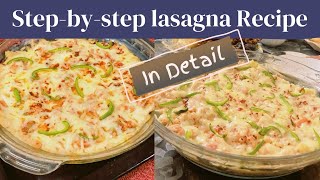 Easy Chicken Lasagna Recipe || ITNA MAZYDAAR LASAGNA KBHI NAA KHAYA HOGA 😍