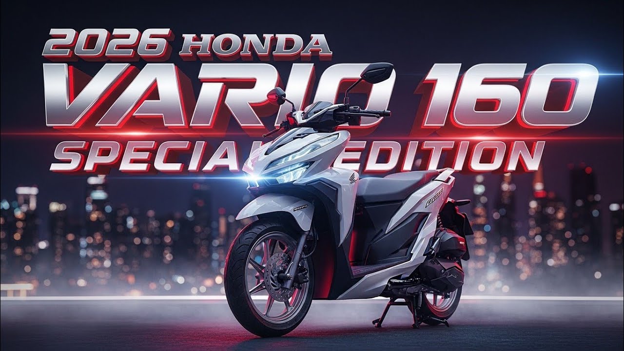2026 Honda Vario 160 Special  Finally Launched – A Premium Urban Scooter That’s Turning Heads!