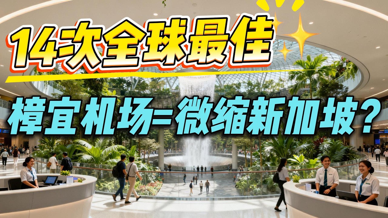 为什么樟宜机场能拿14次世界第一?其实答案不在机场里