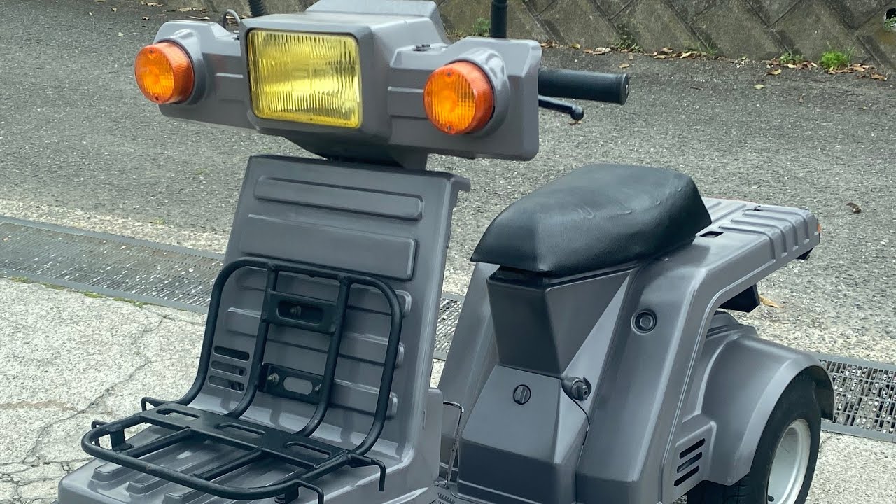 在庫一掃値下げバイクバイク屋さんで整備された　GYRO X SOLD] Gyro X 2-stroke, stylish gray! Bargain price! [169] - YouTube