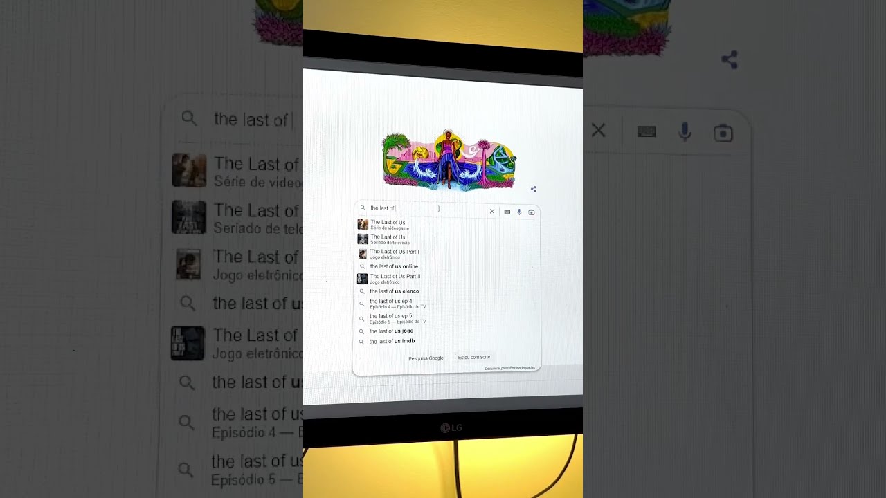 The Last of Us: encontre o EASTER EGG no Google 🧟‍♂️ #tlou #eastergg  #google 