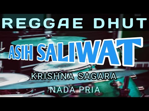 Asih Saliwat - Krishna Sagara || Karaoke Lirik (Boro Diri Micinta Sagemblengna)