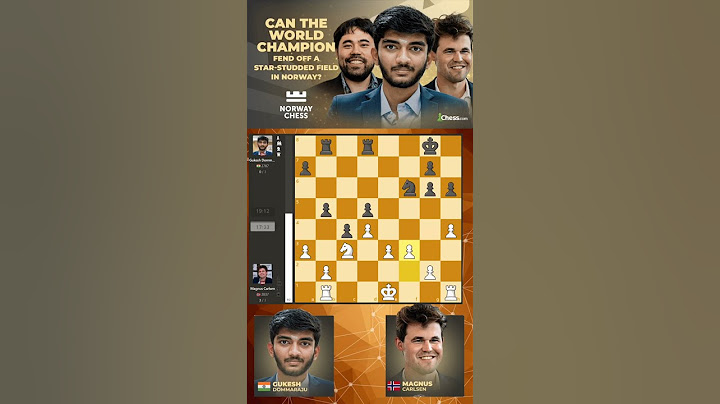 Norway chess championship. Magnus world best vs Gukesh World champion. Round 1 game 3 #grandmaster