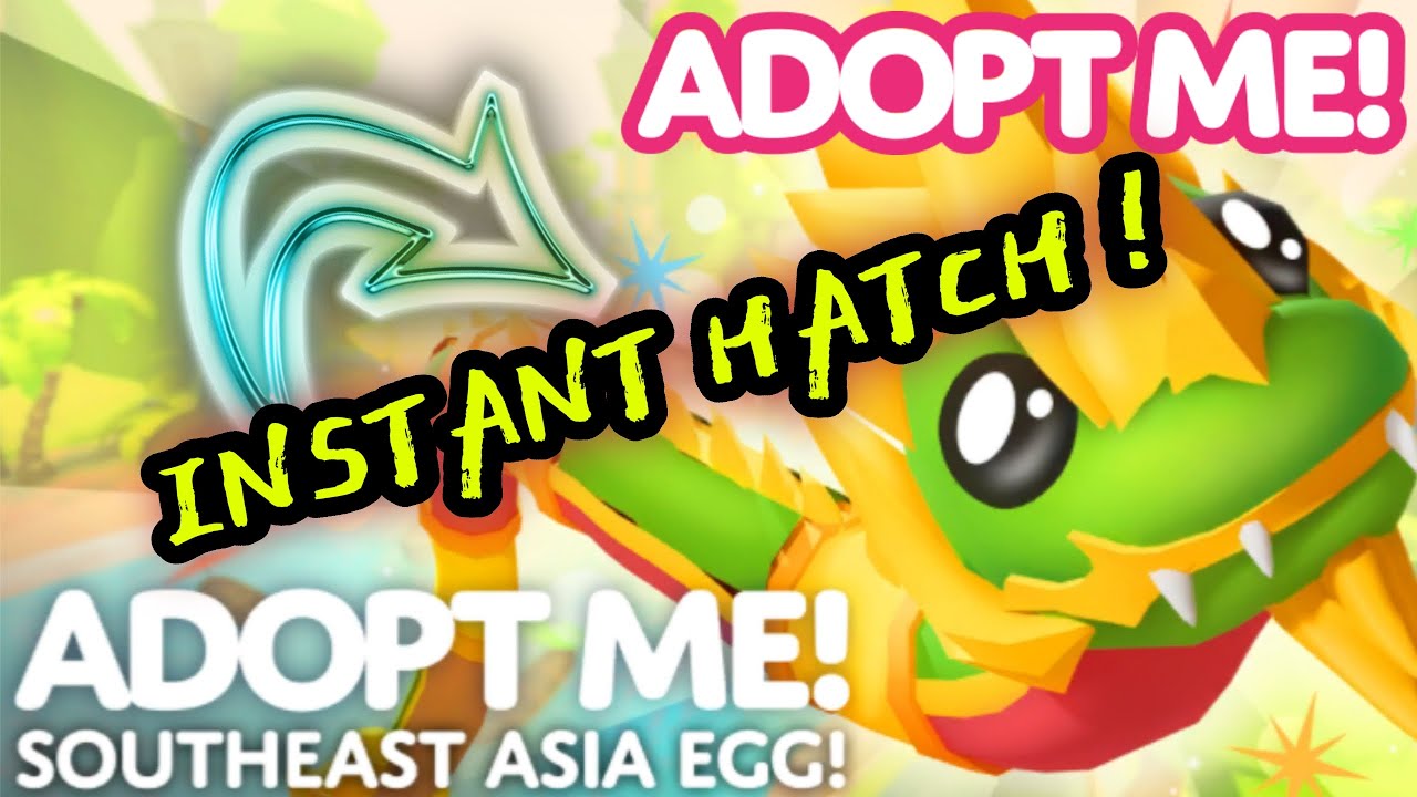 Hatching New Adopt Me Southeast Asia Egg Pets in Roblox in 2023