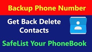 Backup Contacts & SMS in Any Android - Don’t lose your DATA screenshot 3