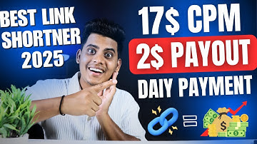 😍 17$ CPM | Highest Paying URL Shortener | (DAILY PAYMENT) | Link Shortener Earn Money | 2024