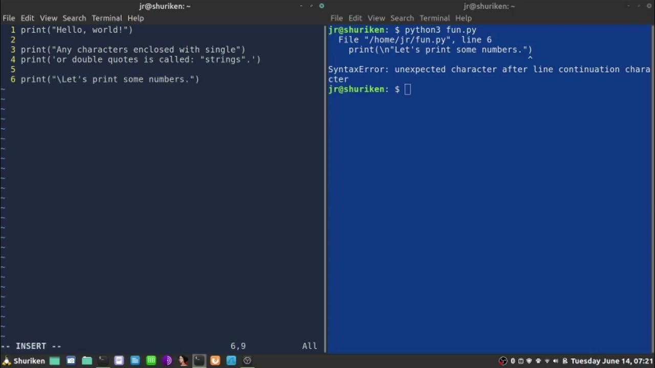 01 - Python Printing - YouTube