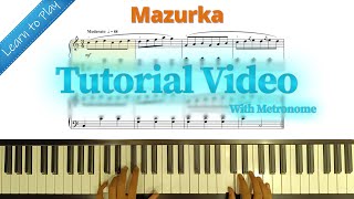 Mazurka: Tutorial Video | Trinity Grade 2 Pieces | Latest Syllabus